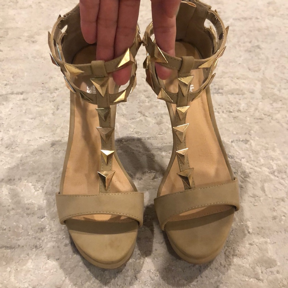 Charlotte Russe ankle strap shoes